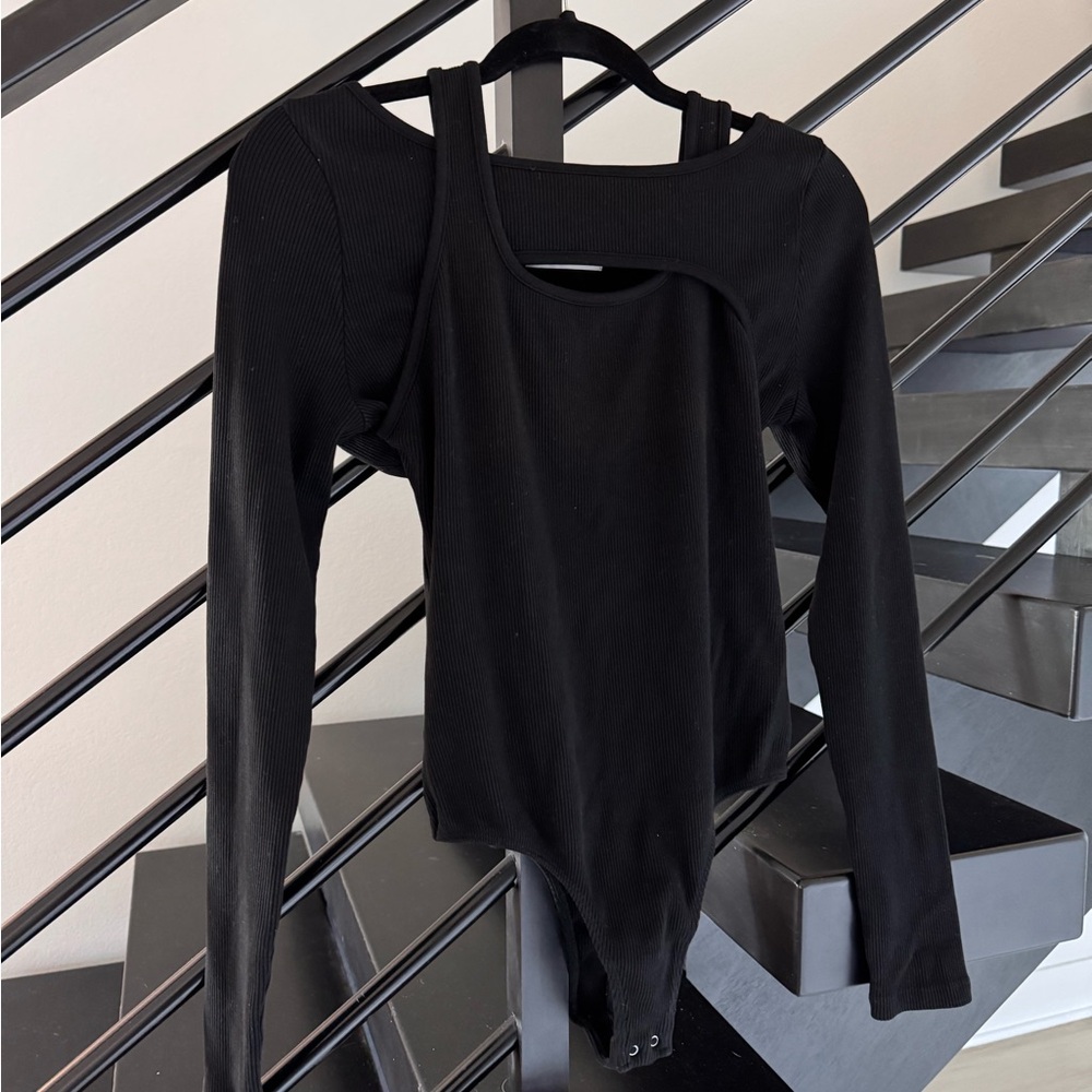 Citizens Of Humanity Dasha Ribbed Long Sleeve Bodysuit